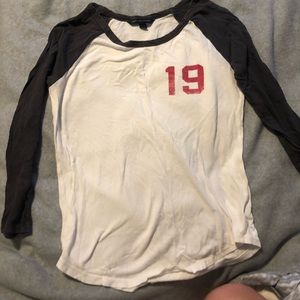 American eagle baseball tee